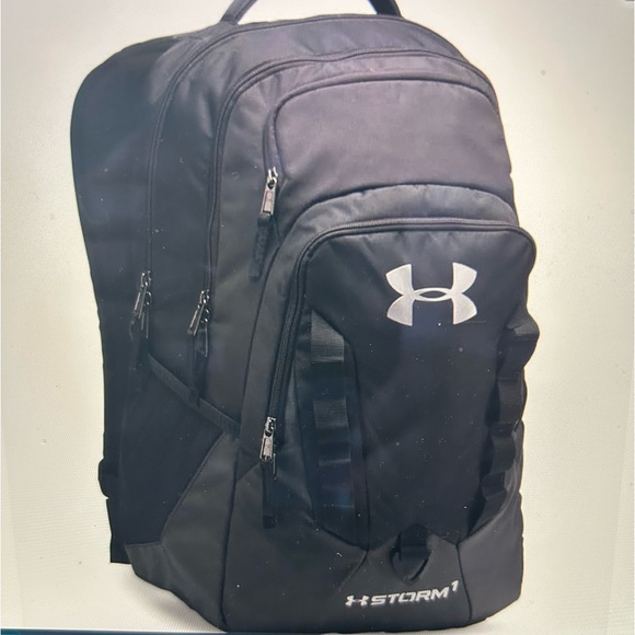UNDER ARMOUR Storm Recruit Black Steel Panhellenic Custom Backpack 33L - Picture 10 of 12